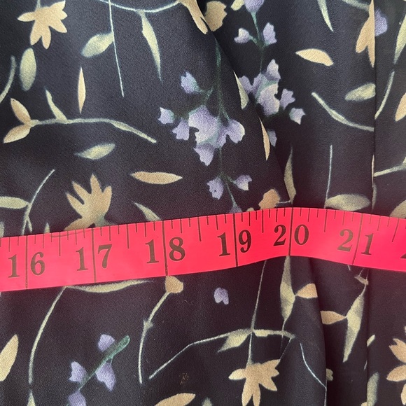 Vintage Flower Print Maxi Dress - Picture 9 of 9